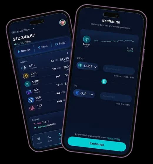 SYNC wallet and card preview
